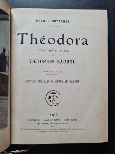 Teodora vittoriano sardou - teodora,